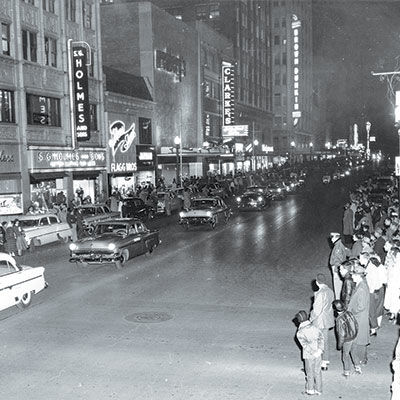 “Evening falls”; courtesy Tulsa Historical Society and Museum